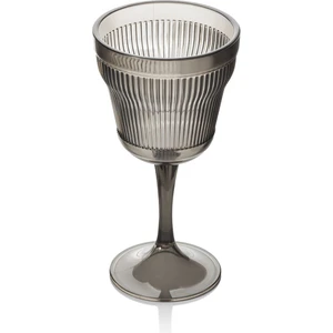 EW's Kitchenware Akrilik Barok Füme Ayaklı Bardak