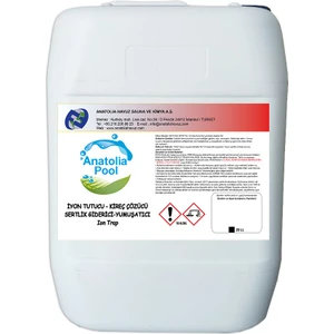 Anatolia Pool Iyon Tutucu / Sertlik Giderici / Kireç Çözücü 20 Lt ( Ion Trap )