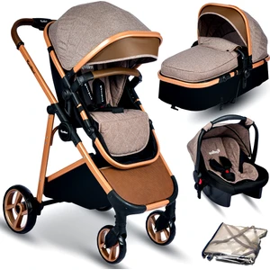 Rose Mose 605 Canopy Çift Yönlü Travel Sistem Bebek Arabası Puset Yeni Doğan Set