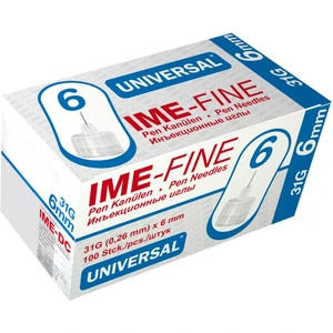 Ime Fıne Insülin Kalemi Iğne Ucu 6mm