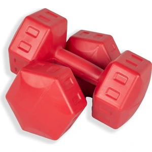 5 kg Dambıl Seti 5 kg x 2 Adet Toplam 10 kg Ağırlık Seti Kırmızı