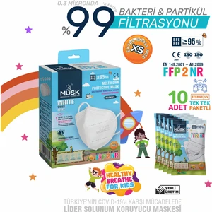 Ffp2 Çocuk Maske  Xs 10'lu
