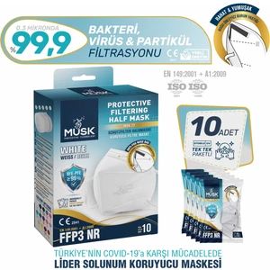 Ffp3 Maske N99 10'lu
