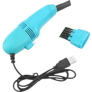 B Baosity Mini Masa Tozu Sweeper Toz Toplayıcı Fırça Araba Pc Kamera Için Pet Kıllar Gökyüzü Mavi (Yurt Dışından)