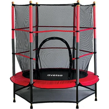 Avessa Çocuk Korumalı Trambolin 140 cm Fileli