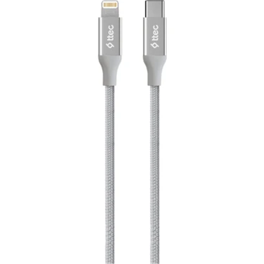 Ttec Alumicable USB-C Lightning Hızlı Şarj Kablosu 150CM