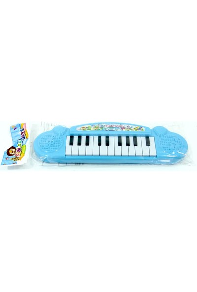 Can Ali Toys Pilli Mini Piyano 22 Tuşlu Org Mavi