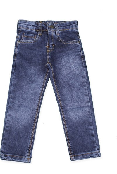 Sercino 17832 Sercino Likralı Erkek Kot Pantolon 3-7 Yaş Mavi