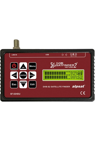 Alpsat Satfinder 2 Hd Plus USB Model Hd Uydu Sinyal Yön Bulucu