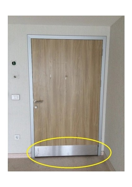 Kalite Kapı Altı Koruması (Beyaz)
