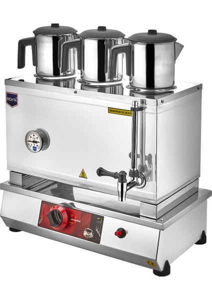 55 Model 3 Demlikli Lpg'li Tüplü (Ce Belgeli) Pleytsiz Çay Ocağı 34 Lt - N13(P)