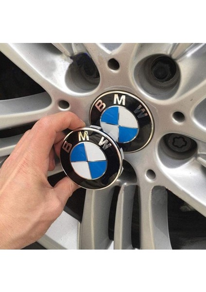 Bmw 6 Serisi E63 E64 F06 F12 F13 Çelik Jant Göbek Seti 68MM/ 65MM