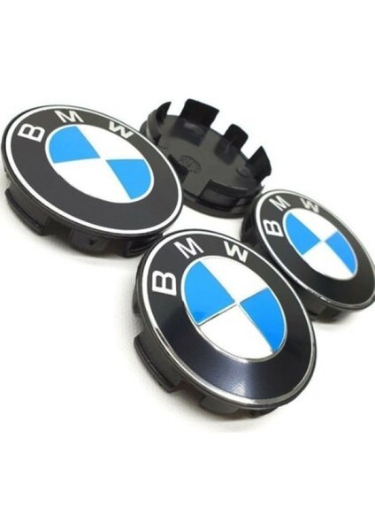 Bmw 3 Serisi E36 E46 E90 E91 E92 E93 Jant Göbeği 4 Adet 68 Mm/ 65MM