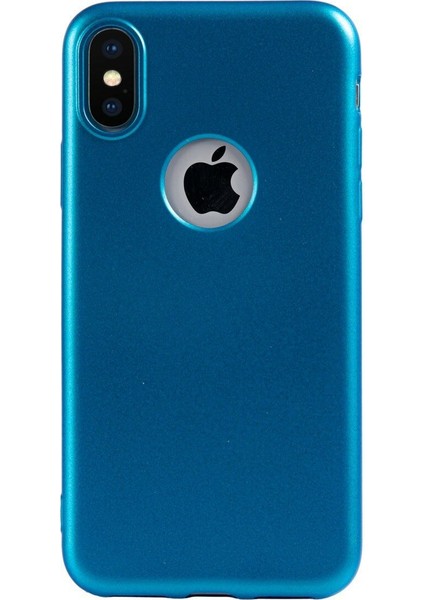 iPhone Xr Rubber Silikon Mavi