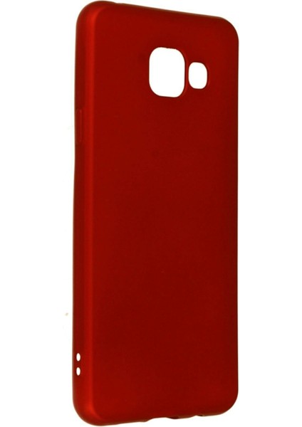 Galaxy A3 2017 Rubber Silikon Kırmızı