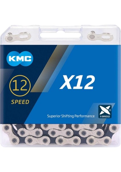 Kmc X12 Zincir ( X-Bridge Teknolojisi ) 12V 126 Link