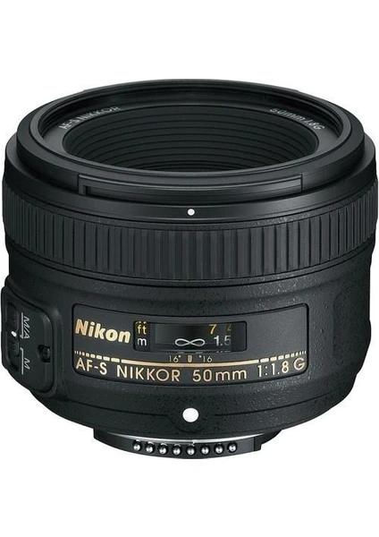 Af-S Nikkor 50MM F/1.8g Objektif  Distribütör Garantili