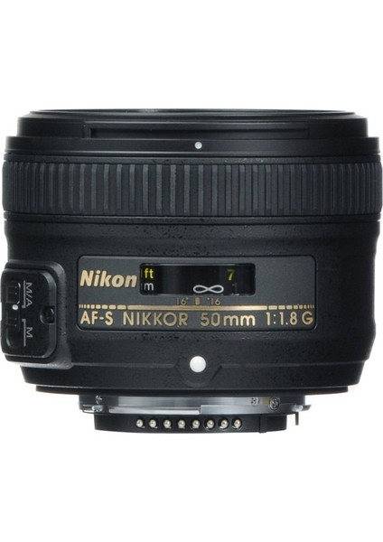 Af-S Nikkor 50MM F/1.8g Objektif Distribütör Garantili