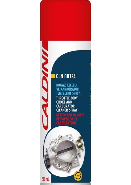 500 ml Caldini Boğaz Kelebek ve Karbüratör Temizleme Spreyi