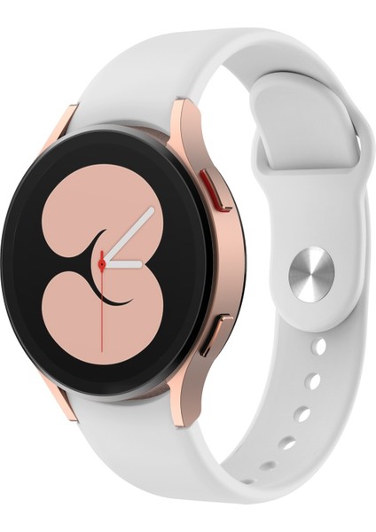 Samsung Galaxy Watch4 ve Watch4 Classic Için Ters Tokalı Silikon Kayış (Yurt Dışından)