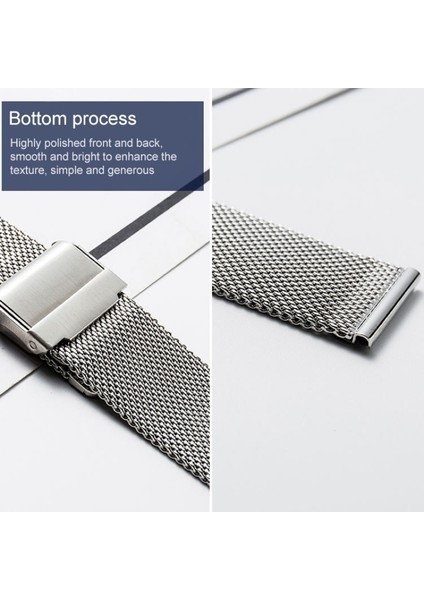 Huawei Honor Watch Es Için Paslanmaz Çelik Milanese Çift Tokalı Kayış (Yurt Dışından) fırsatları