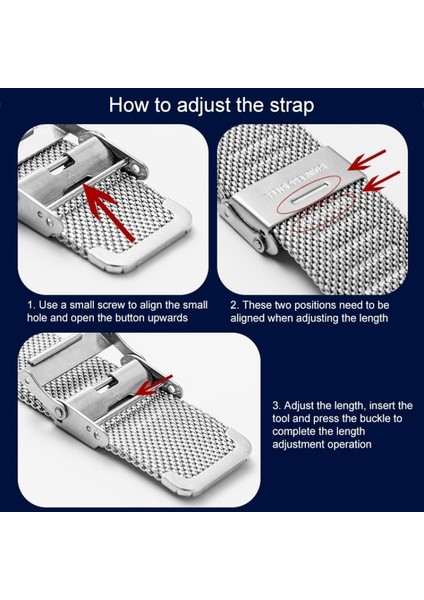 Huawei Honor Watch Es Için Paslanmaz Çelik Milanese Çift Tokalı Kayış (Yurt Dışından) indirimleri