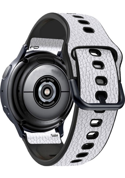 Huawei Watch Gt 3 42MM ve Watch Gt 2 42MM Için Tpu Liçi Desenli Deri Kayış (Yurt Dışından)