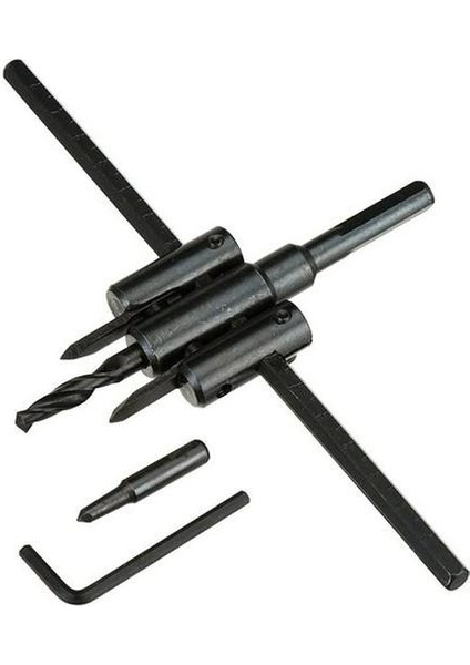 OZS-8947 Ayarlı Alçıpan Delme Panç Seti Takımı 40 x 200