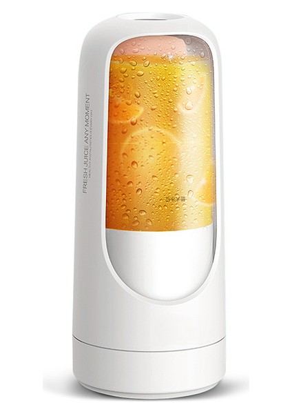 300ML Taşınabilir Elektrikli Meyve Sıkacağı - Beyaz (Yurt Dışından)
