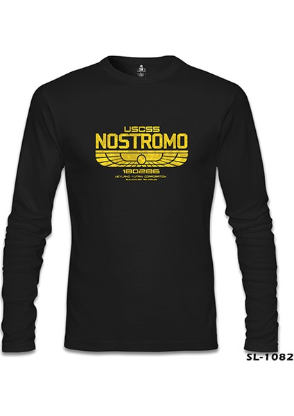 Alien - Nostromo Siyah Erkek Sweatshirt fiyatları