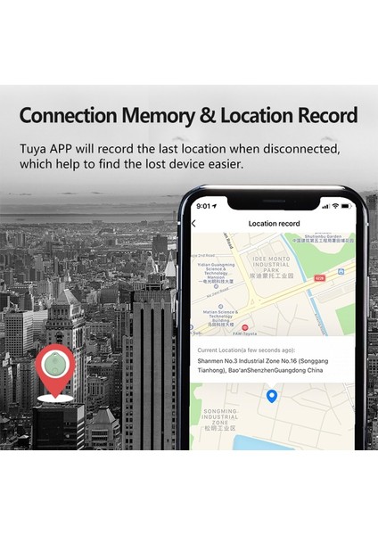 Tuya Smart Life Akıllı Etiket Kablosuz Bluetooth Uyumlu Tracker Çocuk Çantası Cüzdan Anahtar Bulucu Bulucu Anti Kayıp Alarm Tracker (Yurt Dışından)