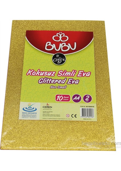 Keçe A4 10 Renk Karma Paket 2mm