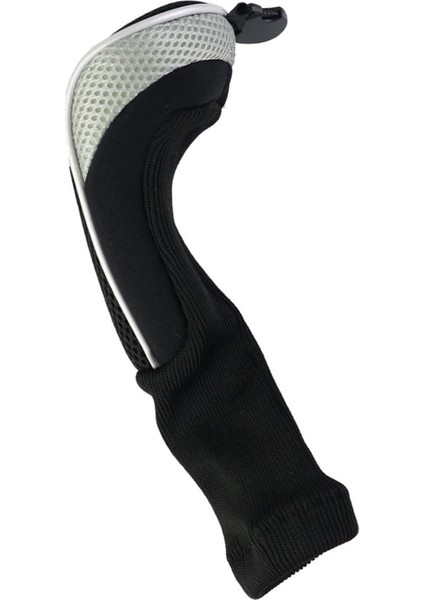 Örgü Golf Headcover Hibritler Ahşap Kapak Uzun Boyun Fairway Guard Sleeve Gri (Yurt Dışından) fırsatları