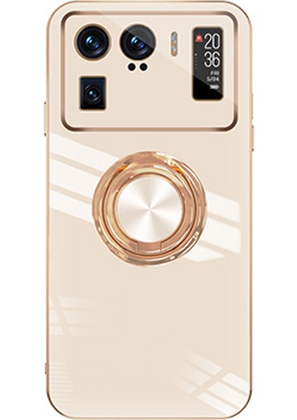 Xiaomi Mi 11 Ultra Kılıf Için Halka Tutucu Telefon Kılıfı (Yurt Dışından)