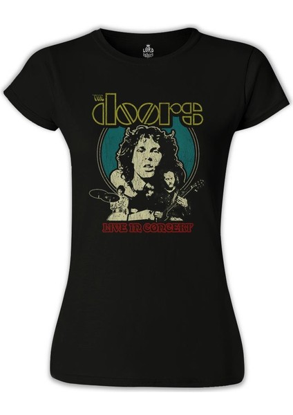 The Doors Siyah Bayan Tshirt