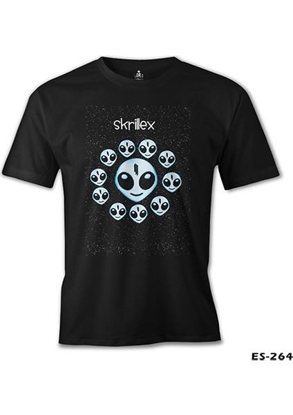 Skrillex Siyah Erkek Tshirt
