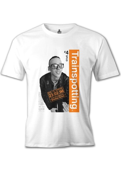 Trainspotting - 4 Beyaz Erkek Tshirt