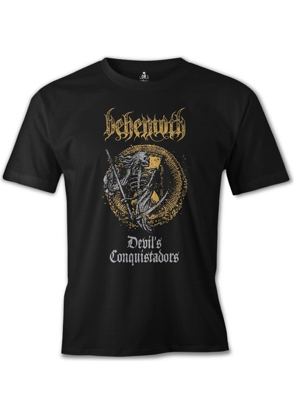 Behemoth - Devil's Conquistadors Siyah Erkek Tshirt