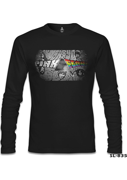 Pink Floyd - The Pink Side Siyah Erkek Sweatshirt fiyatları