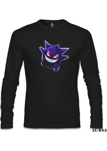 Pokemon Go - Gengar Siyah Erkek Sweatshirt fiyatları