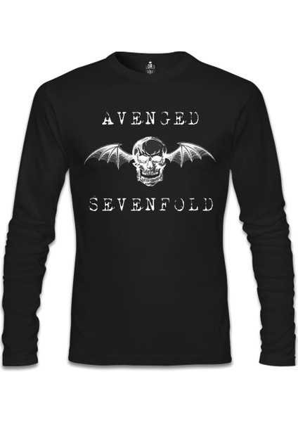 Avenged Sevenfold - Wings Siyah Erkek Sweatshirt