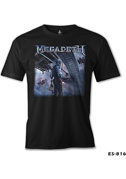 Megadeth - Dystopia Siyah Erkek Tshirt