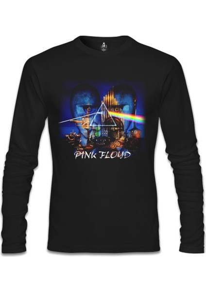 Pink Floyd - Above The Light Siyah Erkek Sweatshirt