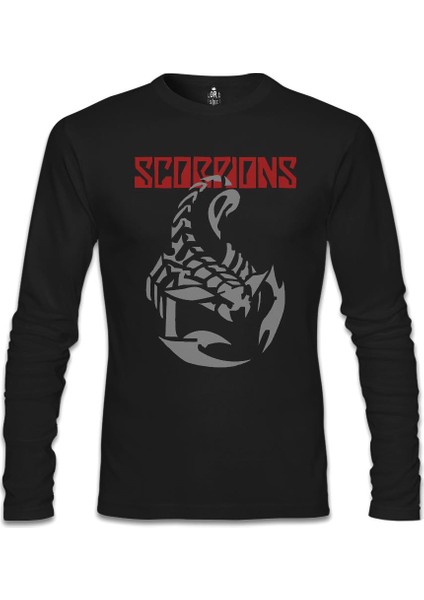 Scorpions - Scorpion Siyah Erkek Sweatshirt