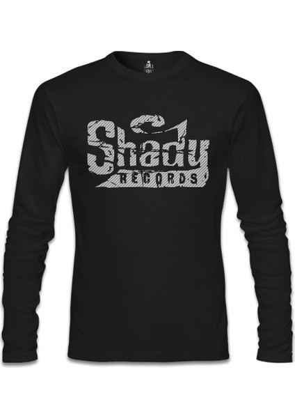 Eminem - Shady Records Siyah Erkek Sweatshirt