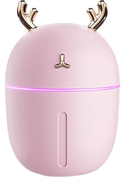300 ml Mini Nemlendirici Sevimli Uçucu Yağ Difüzör Hava Arıtma Pembe 2 (Yurt Dışından)