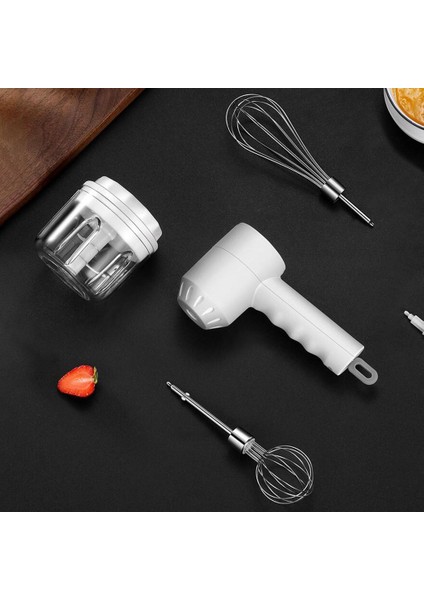 Elektrik Sarımsak Kıyıcı Yumurta Çırpma Süt Krem Çırpıcı Zencefil Fıstık USB Beyaz Için (Yurt Dışından) fiyatları