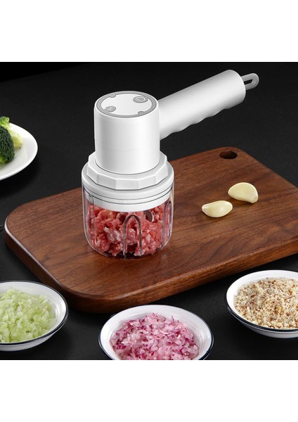 Elektrik Sarımsak Kıyıcı Yumurta Çırpma Süt Krem Çırpıcı Zencefil Fıstık USB Beyaz Için (Yurt Dışından) modelleri