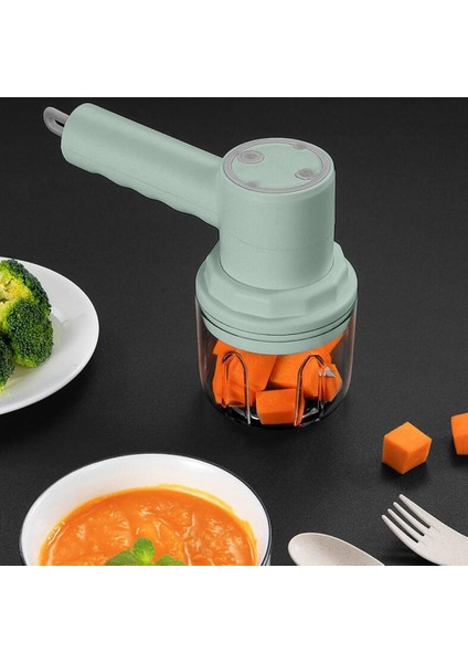 Kablosuz Elektrikli Sarımsak Kıyıcı Yumurta Çırpma Zencefil Soğan Gıda Işlemci Yeşil (Yurt Dışından) fırsatları