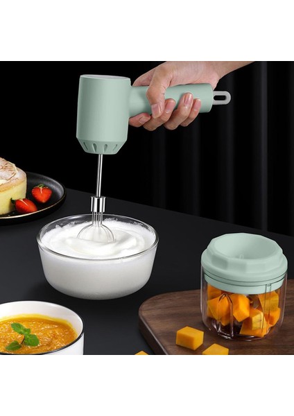 Kablosuz Elektrikli Sarımsak Kıyıcı Yumurta Çırpma Zencefil Soğan Gıda Işlemci Yeşil (Yurt Dışından) indirimleri